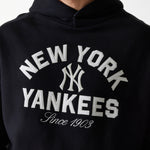 New Era - MLB HERITAGE OS HOODIE - New York Yankees - Black - Headz Up 