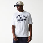New Era - MLB HERITAGE OS TEE - New York Yankees - White - Headz Up 