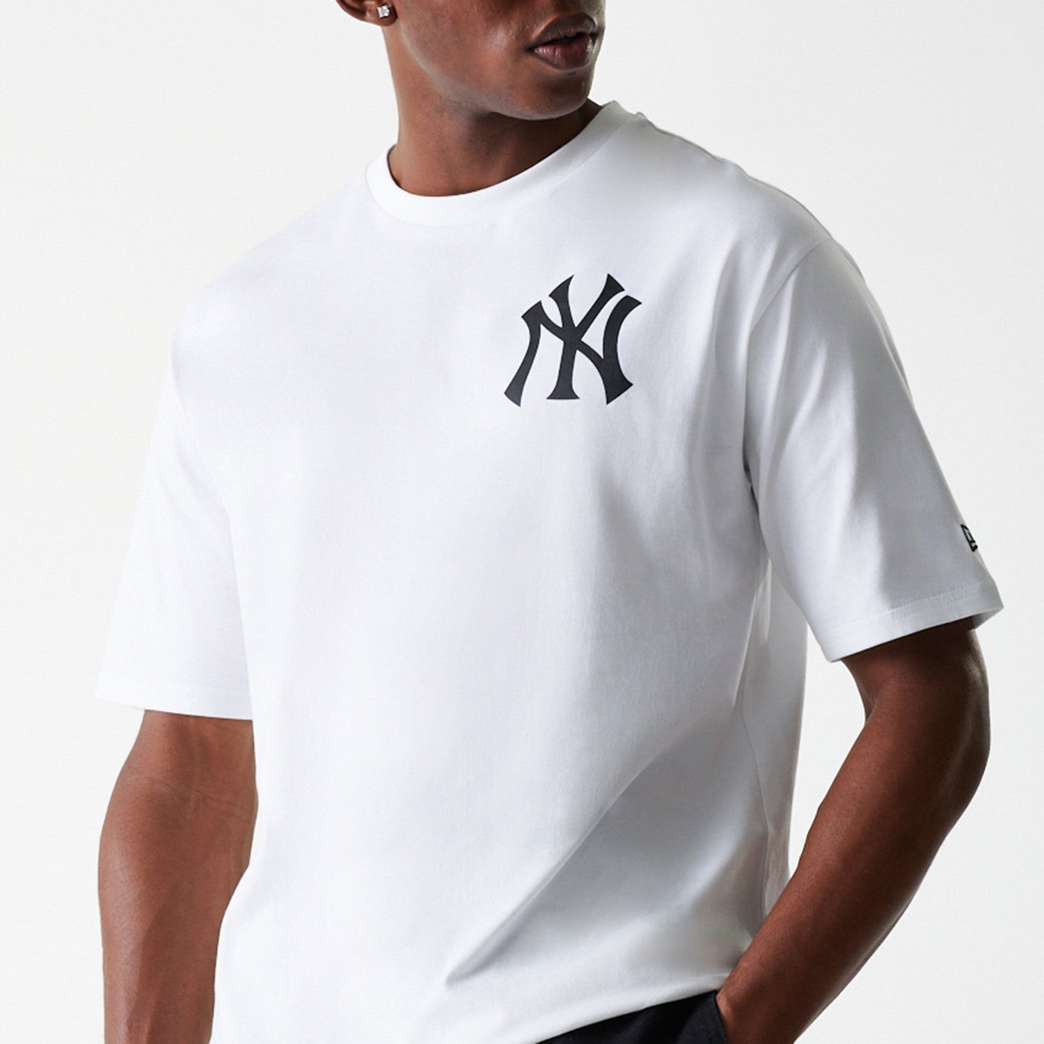 New Era - MLB BASEBALL GRPHC OS TEE - New York Yankees - White - Headz Up 