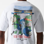 New Era - MLB BASEBALL GRPHC OS TEE - New York Yankees - White - Headz Up 
