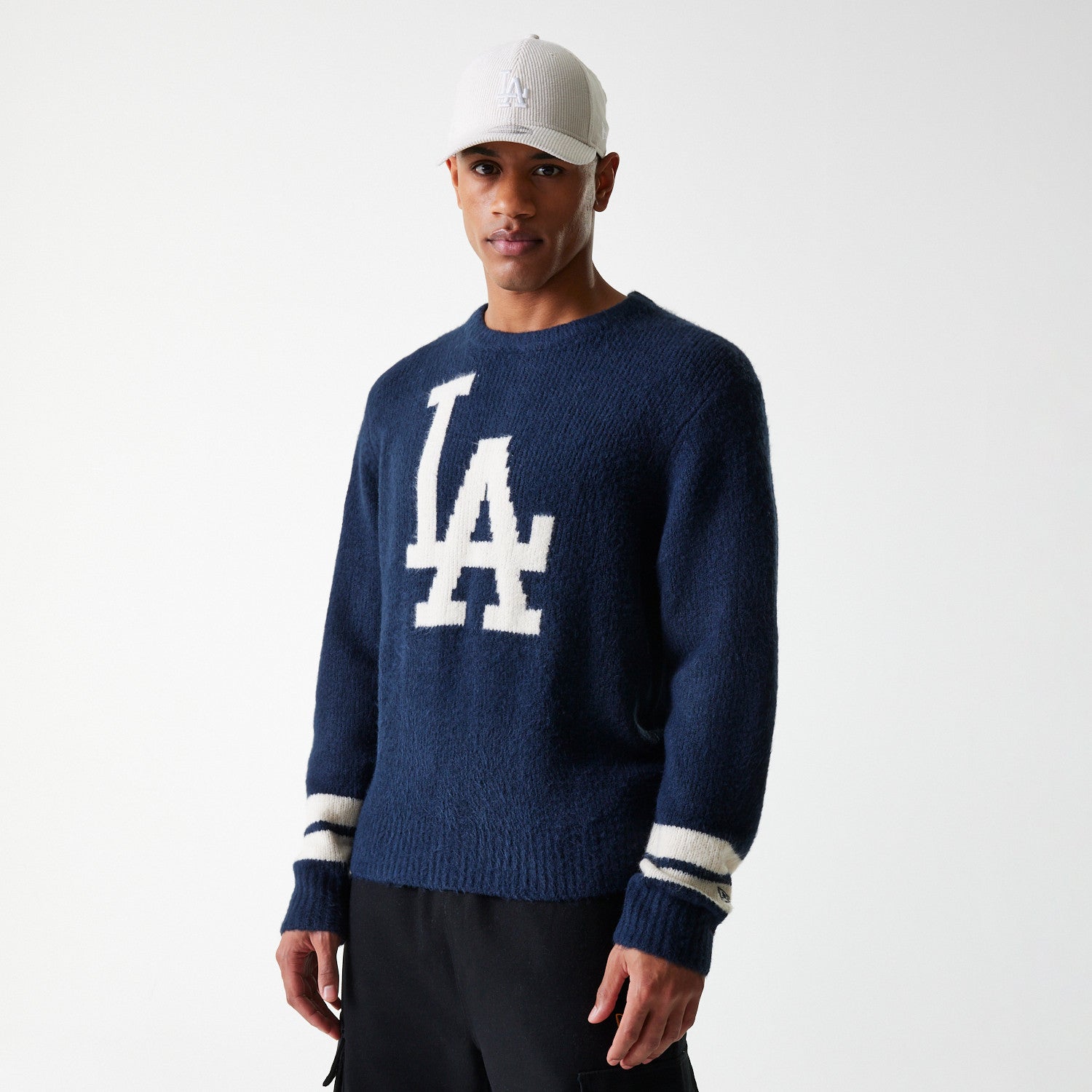 New Era - MLB KNIT SWEATER - Los Angeles Dodgers - Headz Up 
