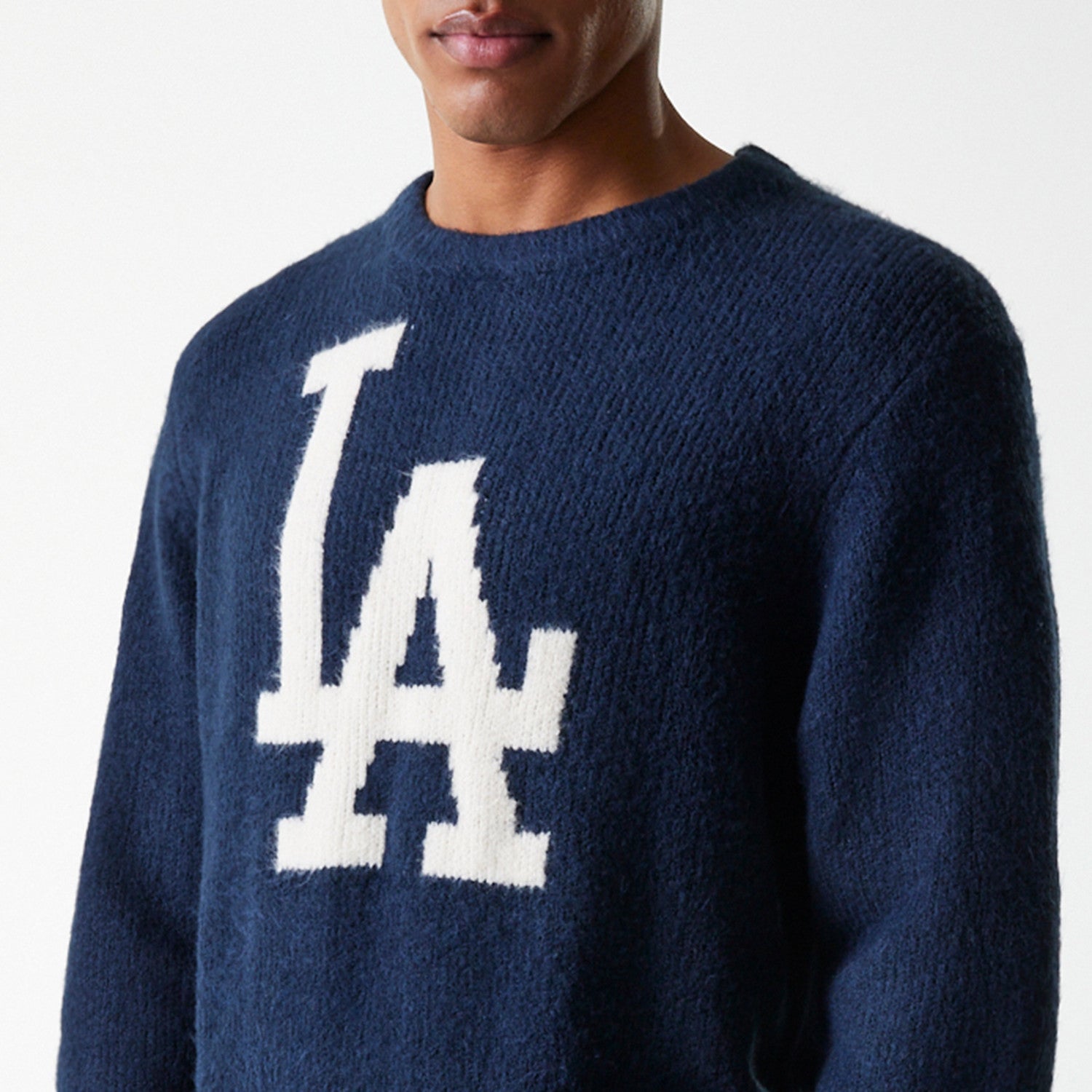 New Era - MLB KNIT SWEATER - Los Angeles Dodgers - Headz Up 