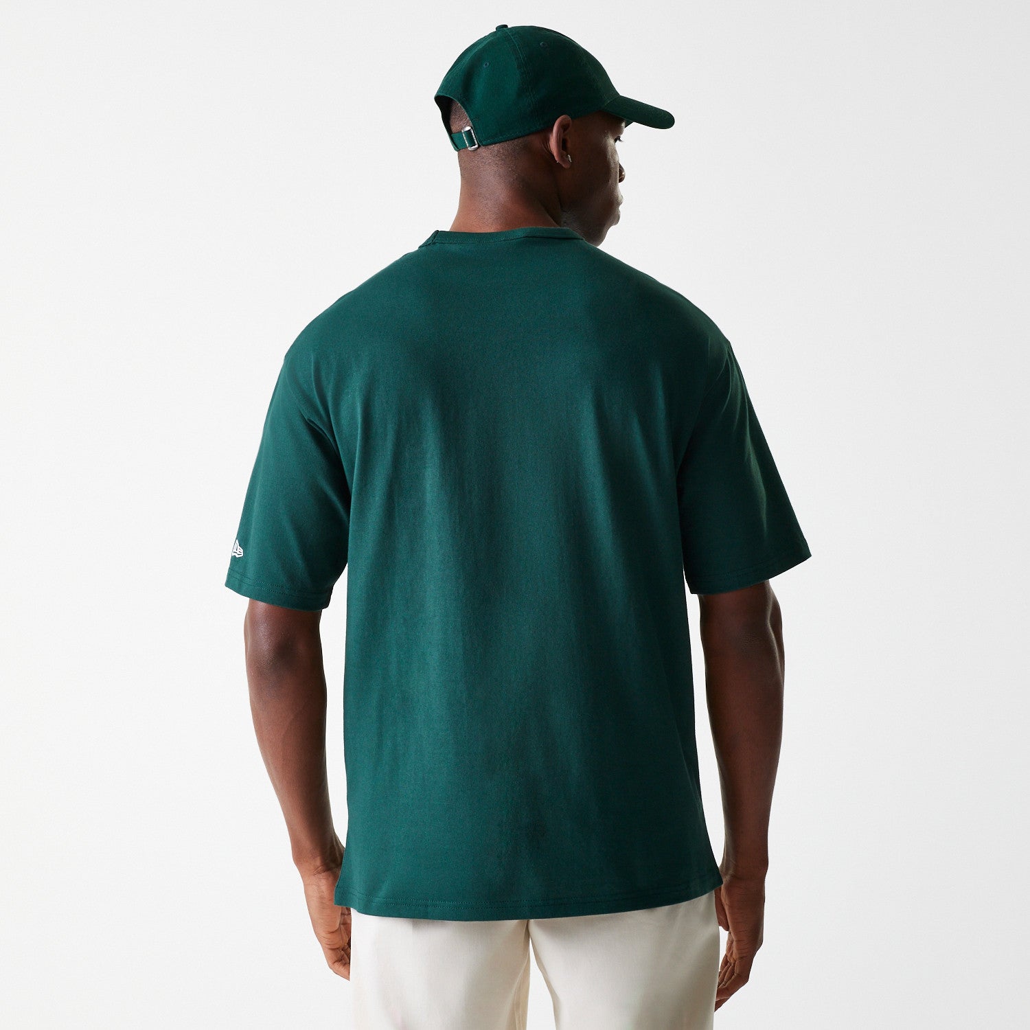 New Era - MLB HERITAGE OS TEE - Detroit Tigers - Dark green - Headz Up 