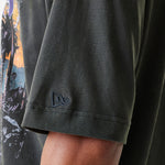 New Era - NBA WASHED GRPHC TEE - Los Angeles Lakers - Grey - Headz Up 