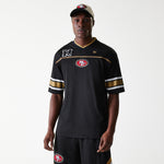 New Era - NFL GRPHC JERSEY Tee - San Francisco 49ers - Black - Headz Up 