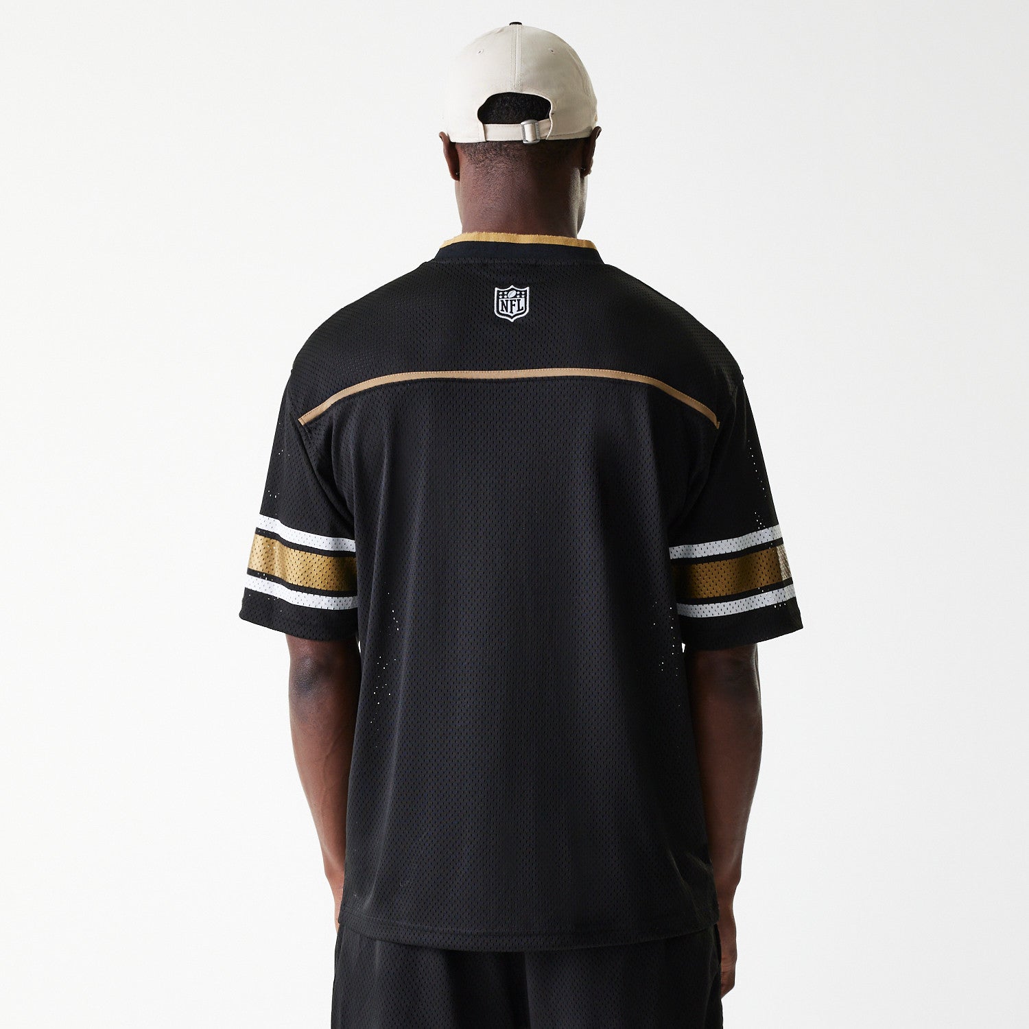 New Era - NFL GRPHC JERSEY Tee - San Francisco 49ers - Black - Headz Up 