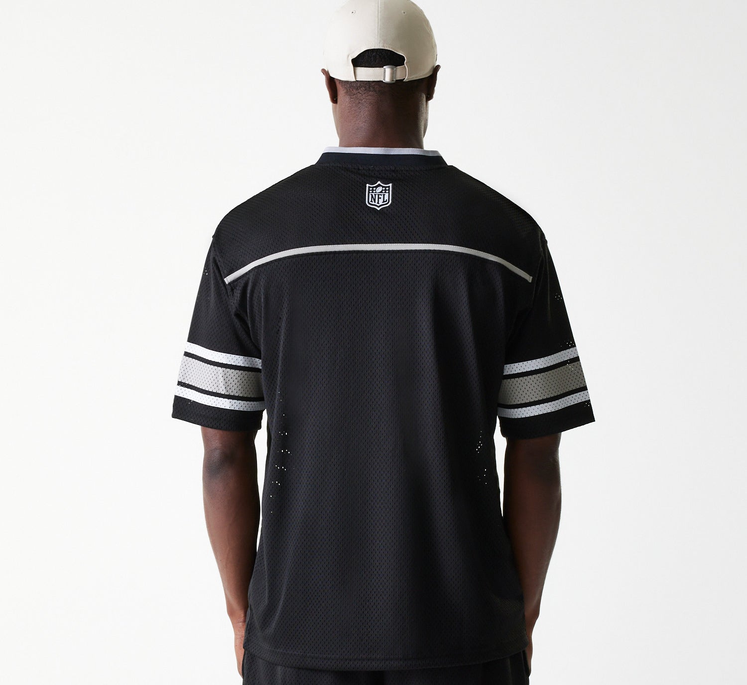 New Era - NFL GRPHC JERSEY TEE - Las Vegas Raiders - Black - Headz Up 