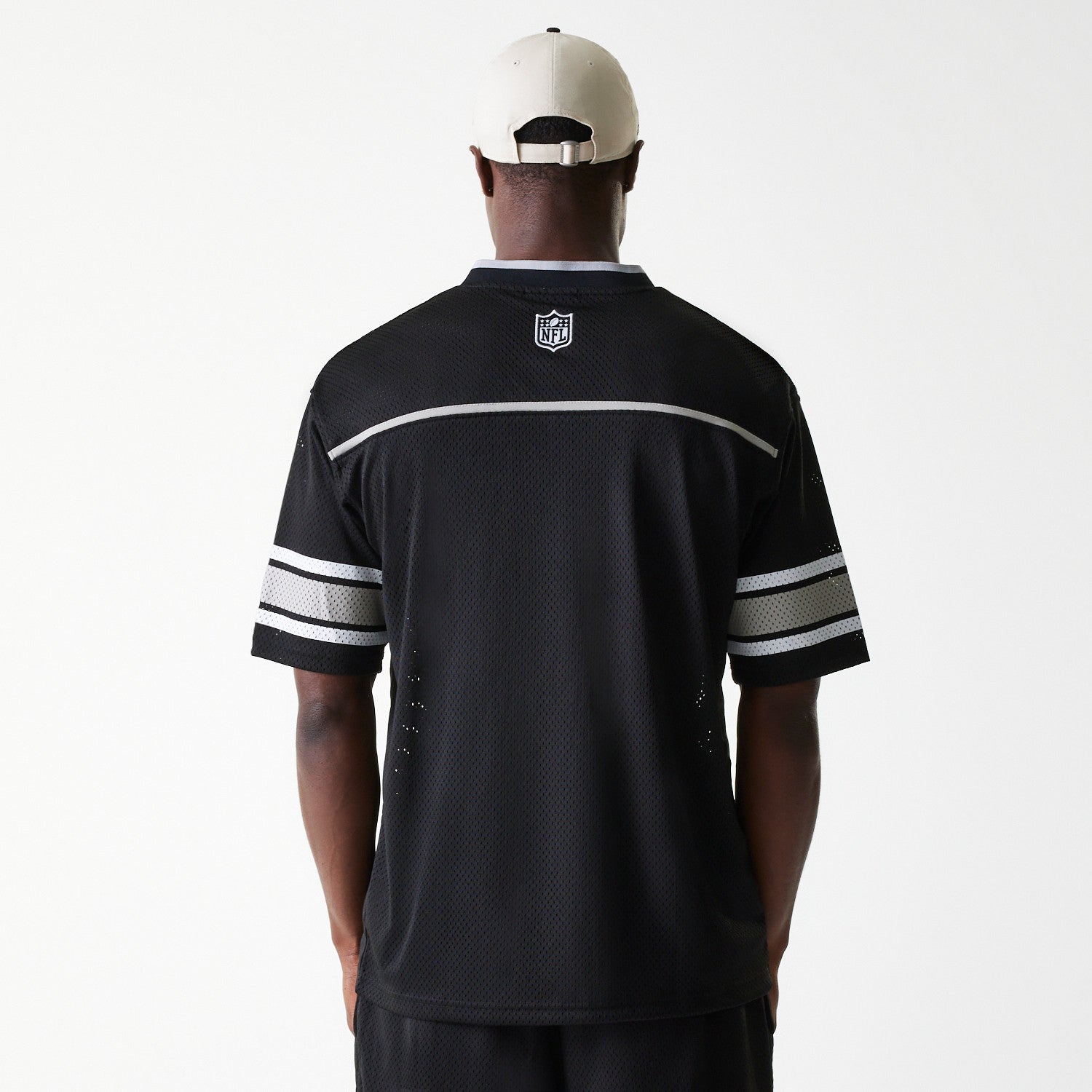 New Era - NFL GRPHC JERSEY TEE - Las Vegas Raiders - Black - Headz Up 