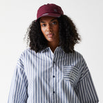 New Era - WMNS MLB STRIPE SHIRT - New York Yankees - Blue - Headz Up 