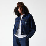 New Era - WMNS MLB REG DENIM JACKET - New York Yankees	- Blue - Headz Up 