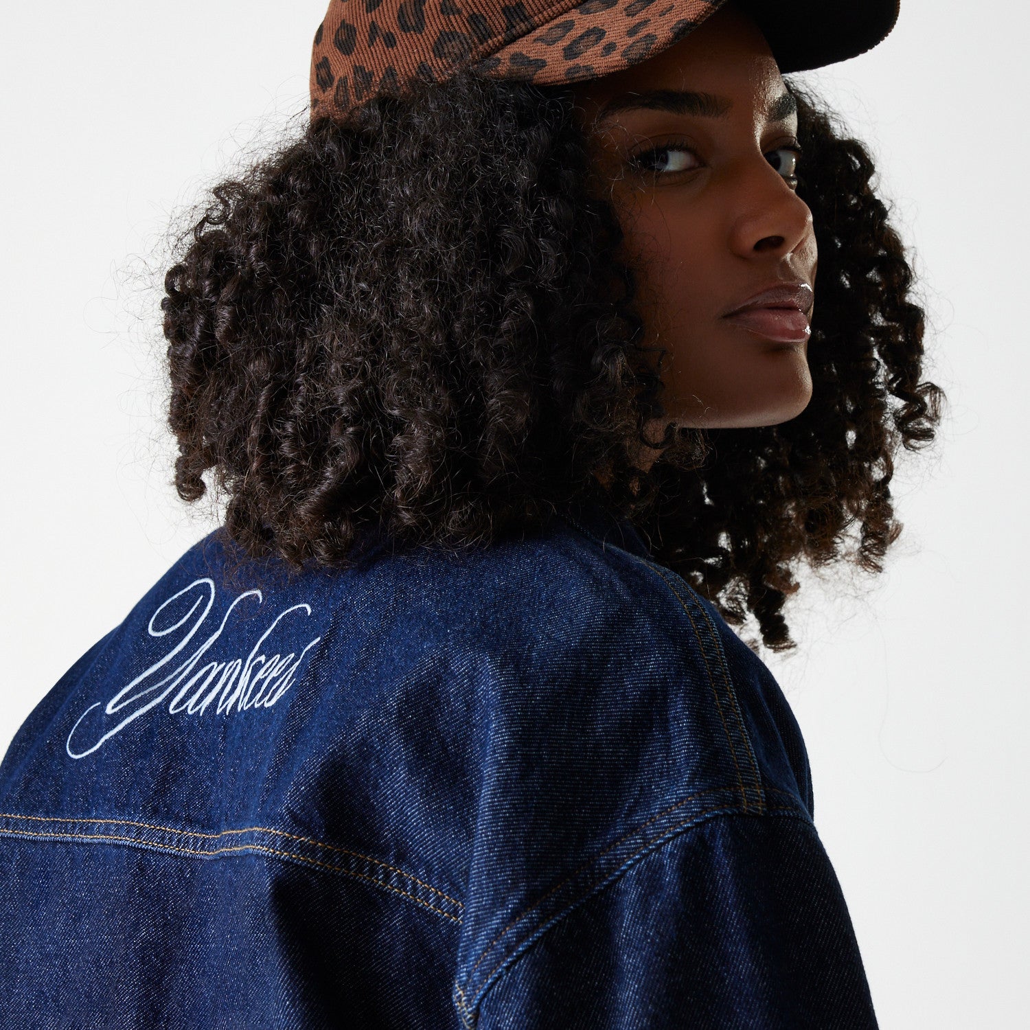 New Era - WMNS MLB REG DENIM JACKET - New York Yankees	- Blue - Headz Up 