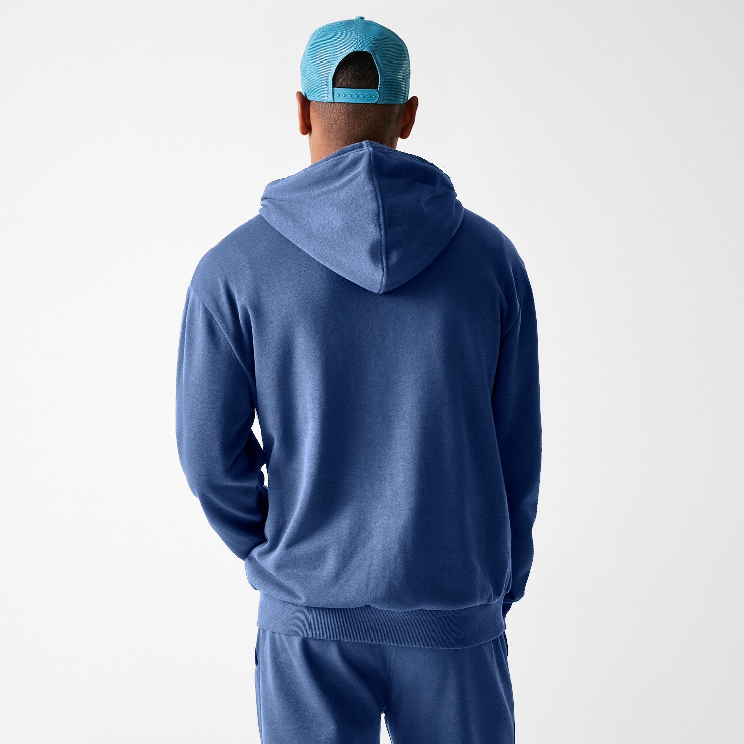 New Era - MLB MIDI LE FZ HOODIE - Los Angeles Dodgers - Blue - Headz Up 