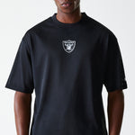 New Era - NFL ESSENTIALS OS MESH TEE - Las Vegas Raiders - Black - Headz Up 