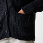 New Era - WMNS MLB KNIT CARDIGAN - New York Yankees - Black - Headz Up 