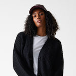 New Era - WMNS MLB KNIT CARDIGAN - New York Yankees - Black - Headz Up 