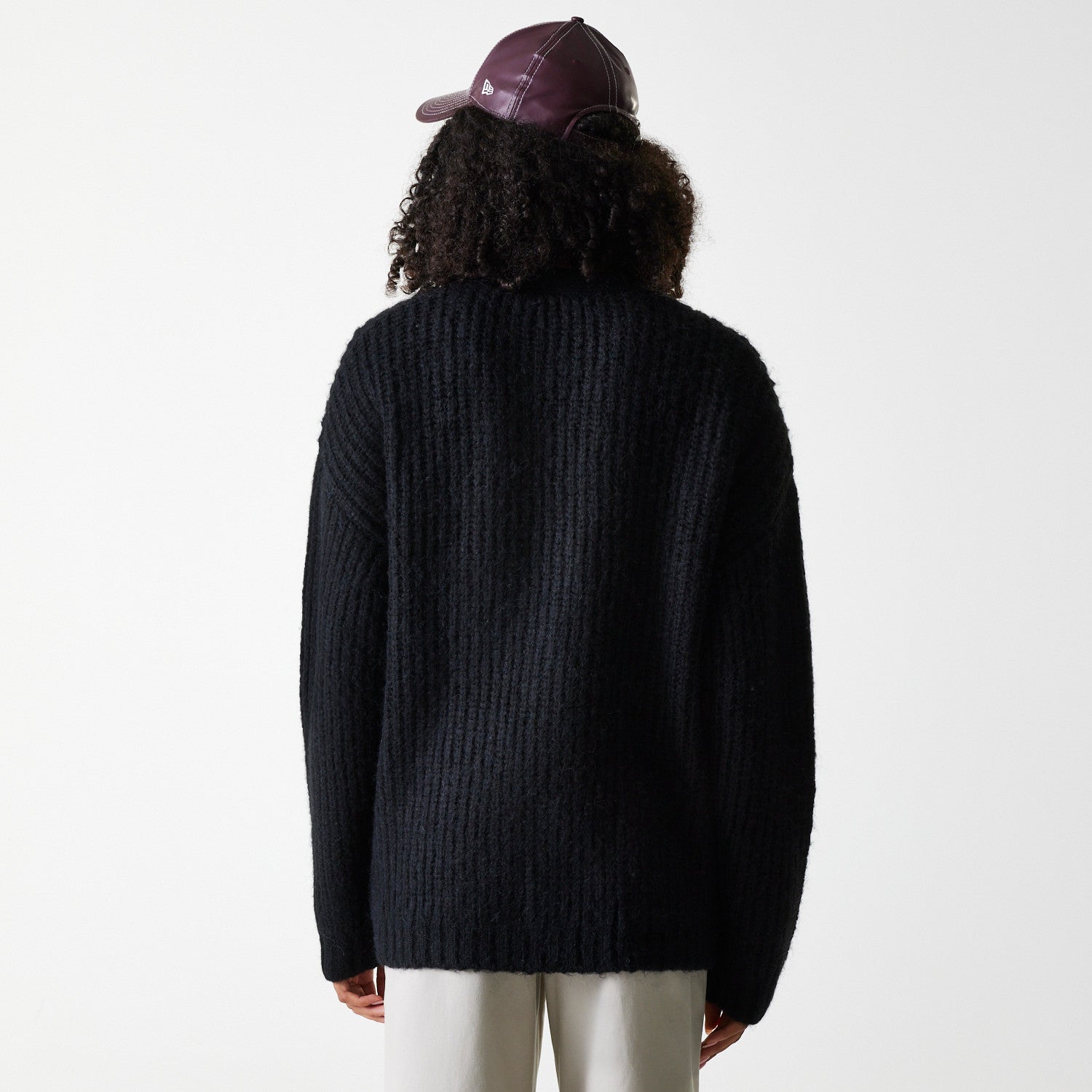 New Era - WMNS MLB KNIT CARDIGAN - New York Yankees - Black - Headz Up 