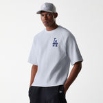 New Era - MLB WAFFLE OS TEE - Los Angeles Dodgers - Grey - Headz Up 