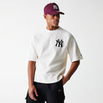 New Era - MLB WAFFLE OS TEE - NEW YORK YANKEES - Open White - Headz Up 