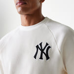 New Era - MLB WAFFLE OS TEE - NEW YORK YANKEES - Open White - Headz Up 