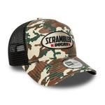 New Era - SCRAMBLER  E-Frame Trucker Cap - Ducati Motor - Chrome Camo - Headz Up 