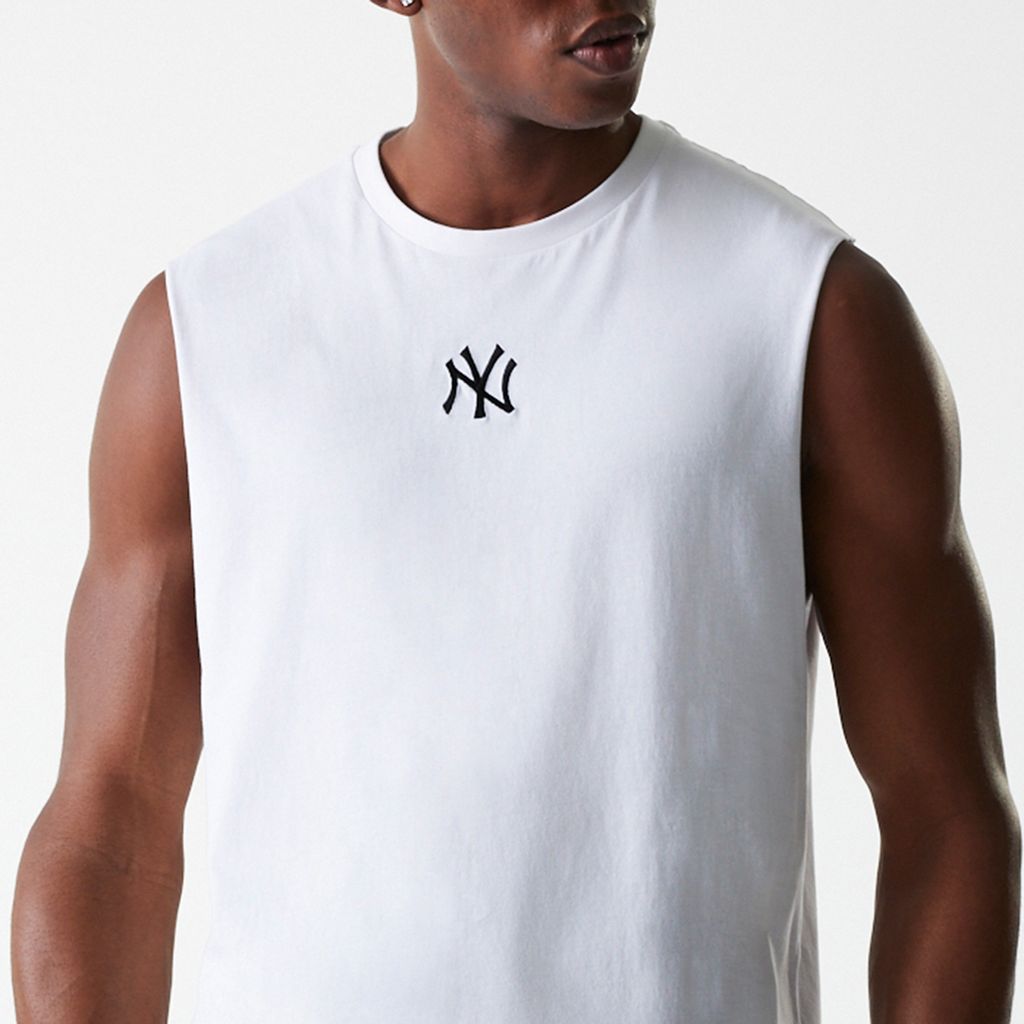 New Era - MLB MIDI - Sleeveless Tee - New York Yankees - White - Headz Up 