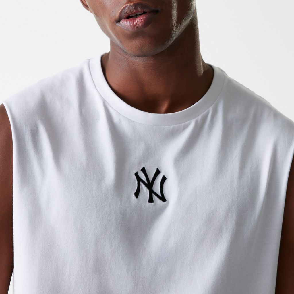 New Era - MLB MIDI - Sleeveless Tee - New York Yankees - White - Headz Up 