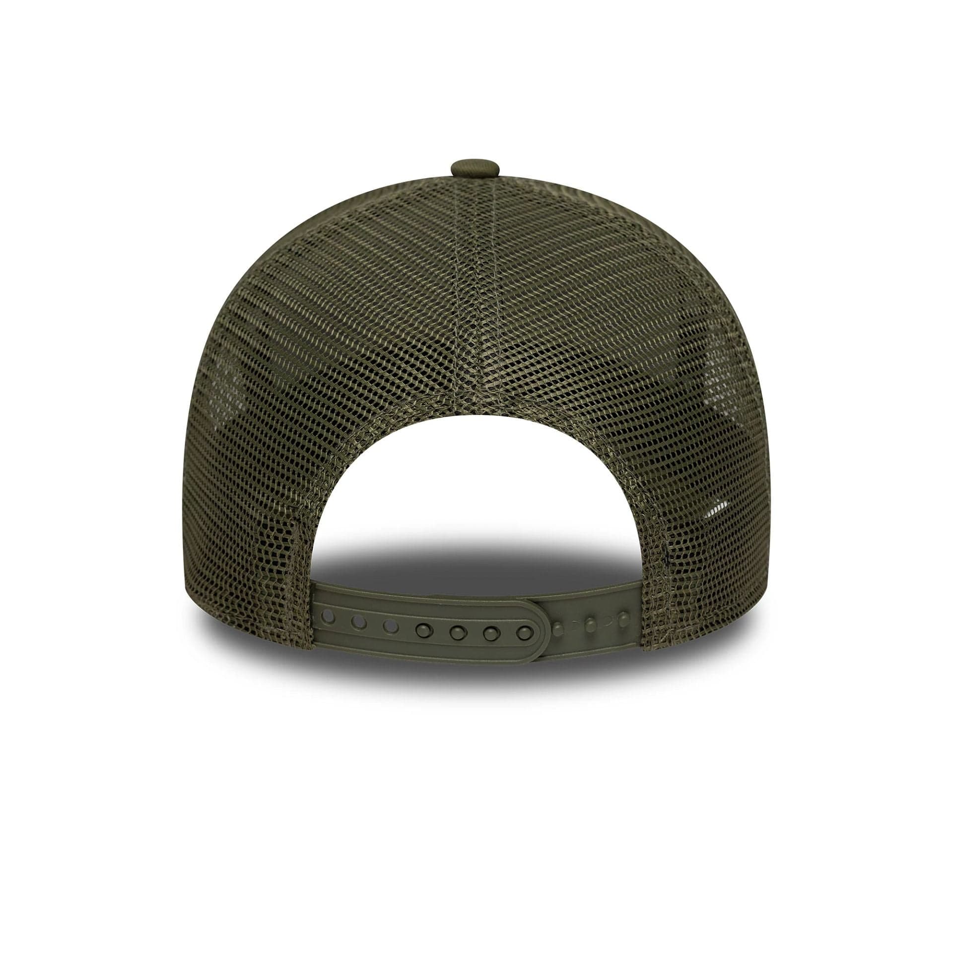 New Era - 9FORTY E-Frame - OUTLINE - Trucker Cap - Los Angeles Dodgers - Olive - Headz Up 