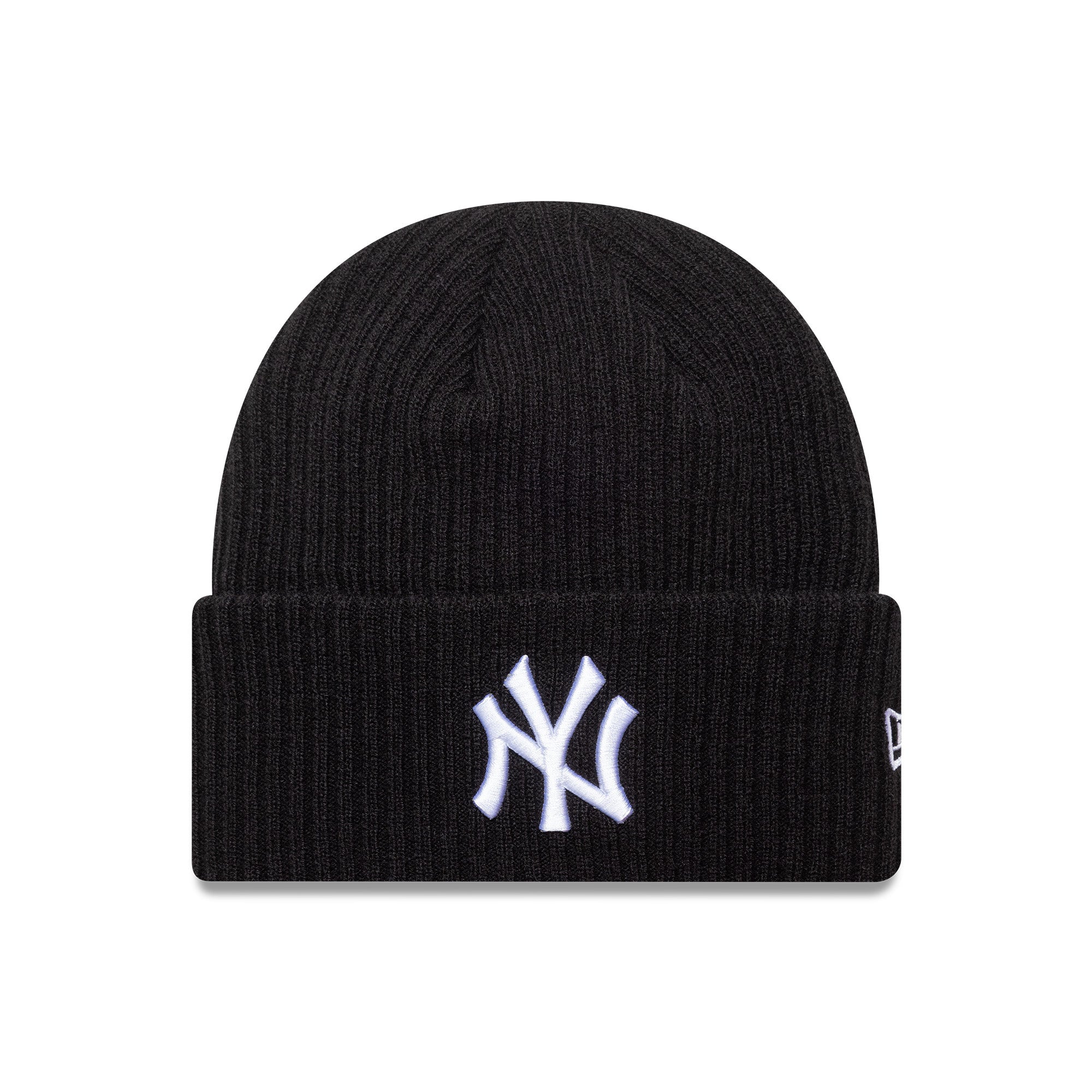 New Era - Wide Cuff Beanie - New York Yankees - Black - Headz Up 