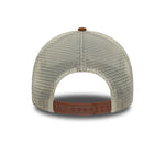 New Era - Oval Patch - Suede Trucker Cap - Stone - Headz Up 