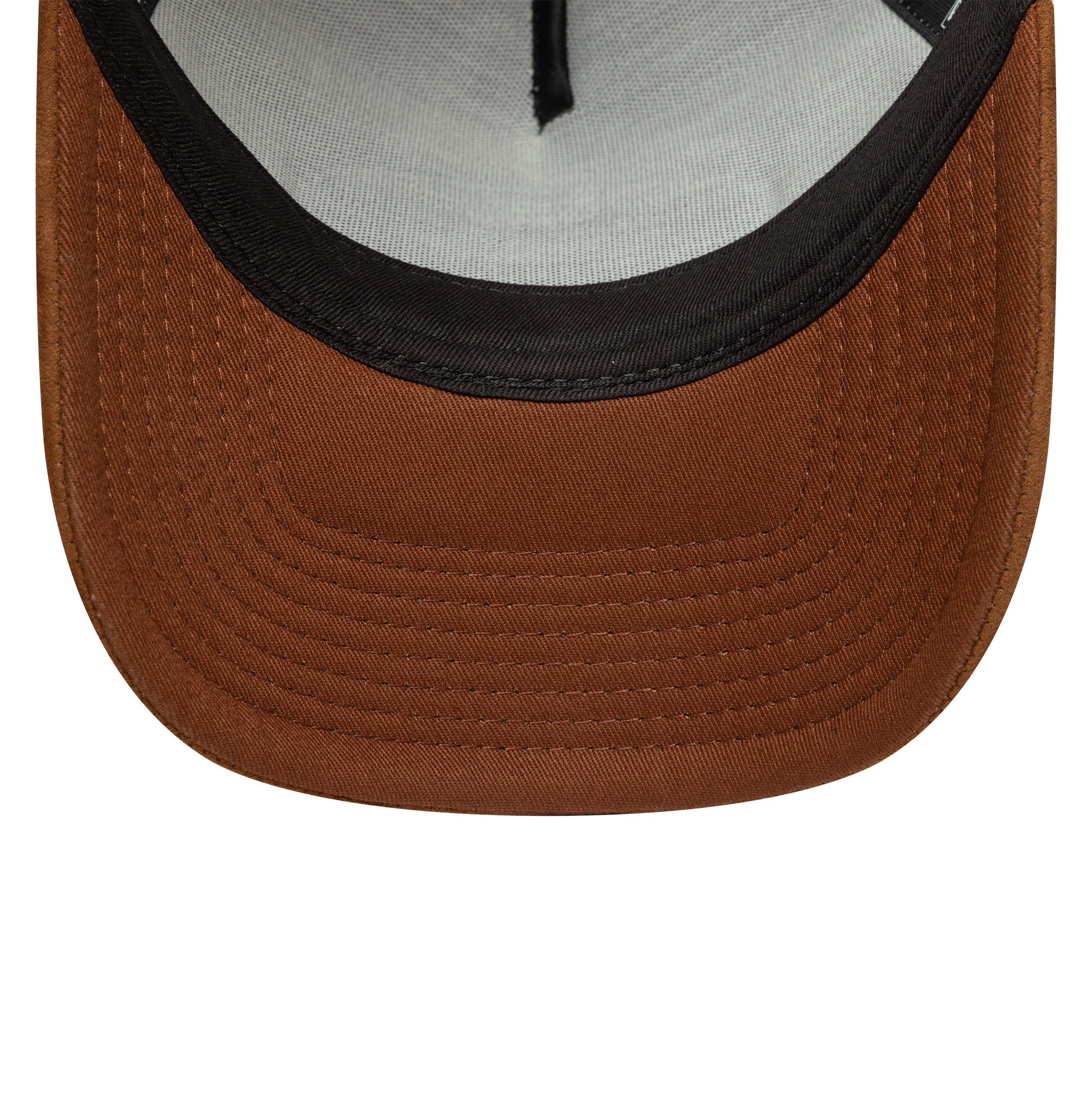 New Era - Oval Patch - Suede Trucker Cap - Stone - Headz Up 