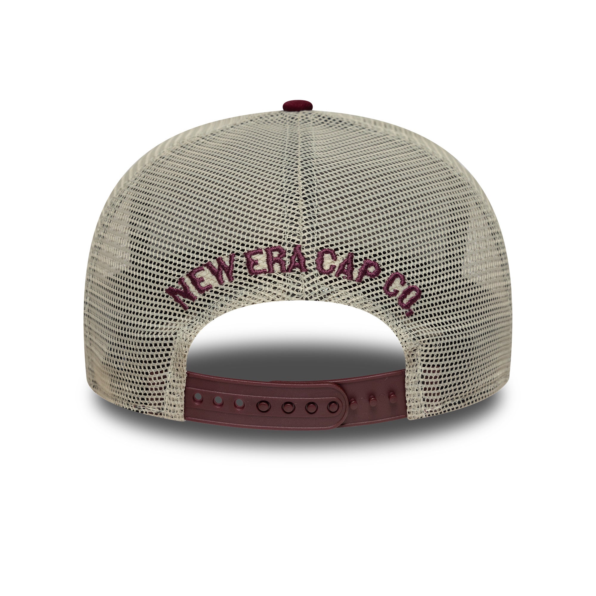 New Era - CORD - 9FIFTY Pre Curved Trucker Cap - Maroon - Headz Up 