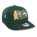 New Era - CORD - 9FIFTY Pre Curved Trucker Cap - Dark Green - Headz Up 