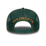 New Era - CORD - 9FIFTY Pre Curved Trucker Cap - Dark Green - Headz Up 