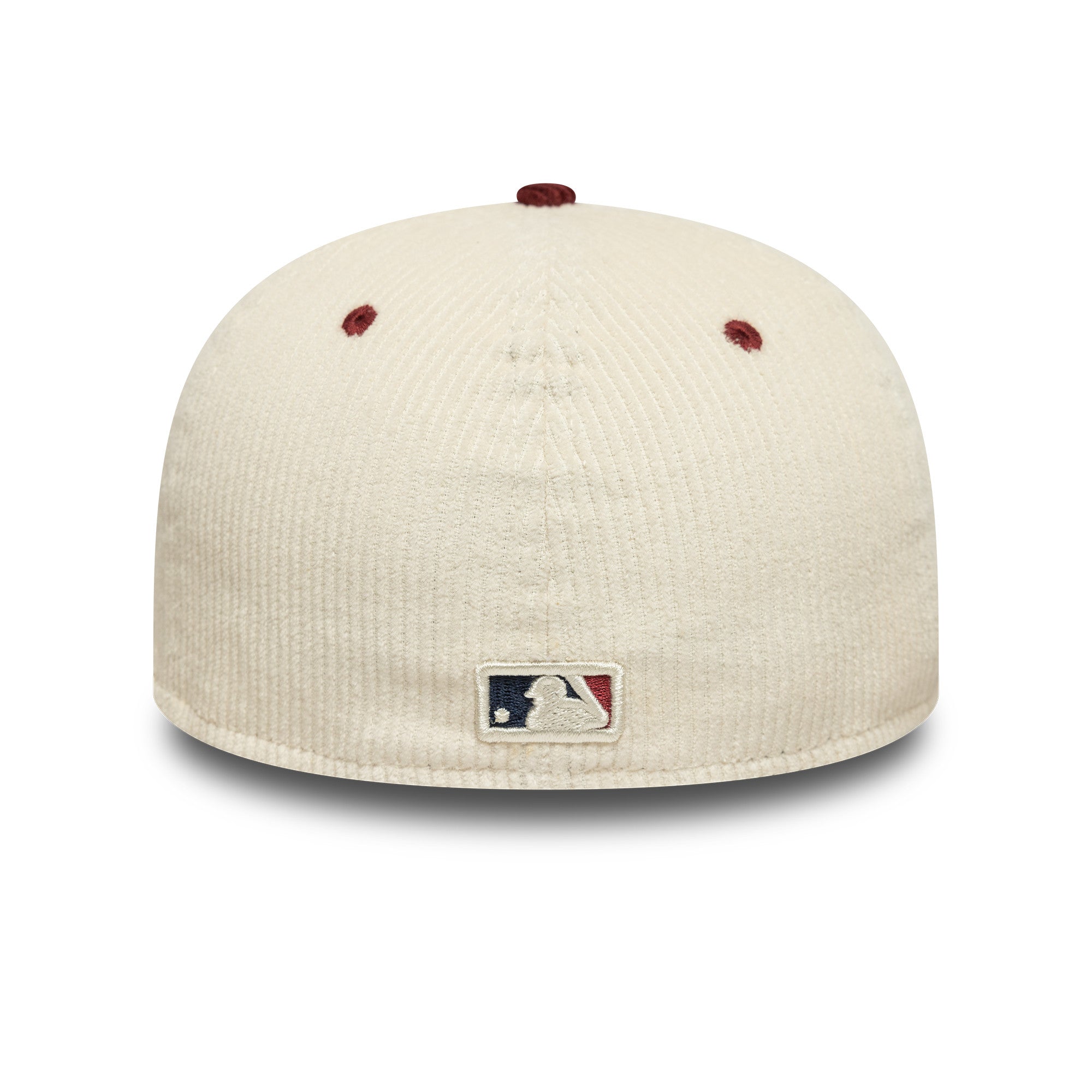 New Era - 59FIFTY Fitted Low Profile - MLB CORD - New York Yankees - Chrome/Maroon - Headz Up 