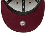 New Era - 59FIFTY Fitted Low Profile - MLB CORD - New York Yankees - Chrome/Maroon - Headz Up 