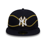New Era - 59FIFTY - New York Yankees - MLB CHAIN WRAP - Navy - Headz Up 