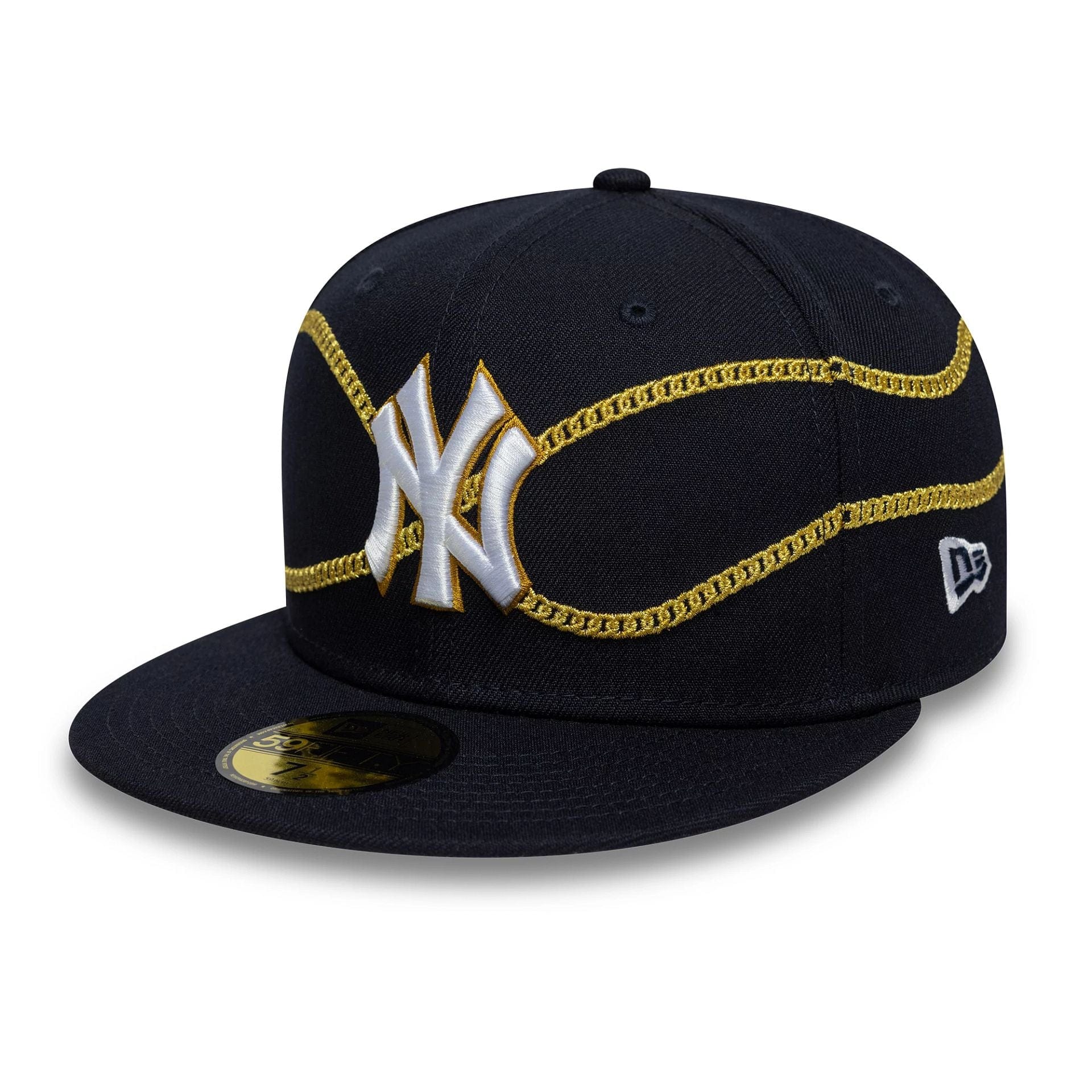 New Era - 59FIFTY - New York Yankees - MLB CHAIN WRAP - Navy - Headz Up 