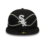 New Era - 59FIFTY - Chicago White Sox - MLB CHAIN WRAP - Black - Headz Up 