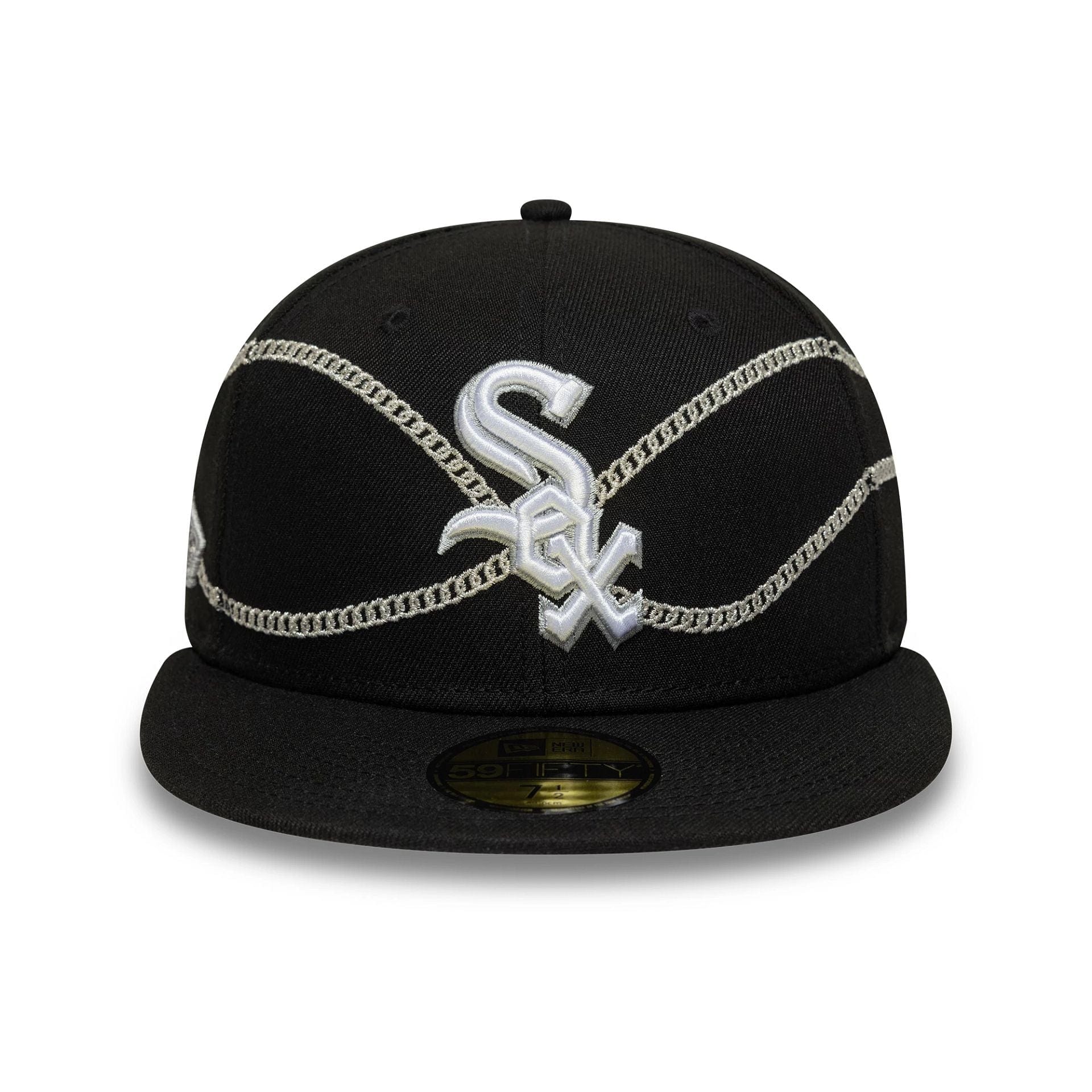 New Era - 59FIFTY - Chicago White Sox - MLB CHAIN WRAP - Black - Headz Up 