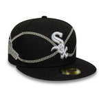 New Era - 59FIFTY - Chicago White Sox - MLB CHAIN WRAP - Black - Headz Up 