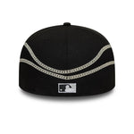 New Era - 59FIFTY - Chicago White Sox - MLB CHAIN WRAP - Black - Headz Up 