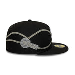 New Era - 59FIFTY - Chicago White Sox - MLB CHAIN WRAP - Black - Headz Up 
