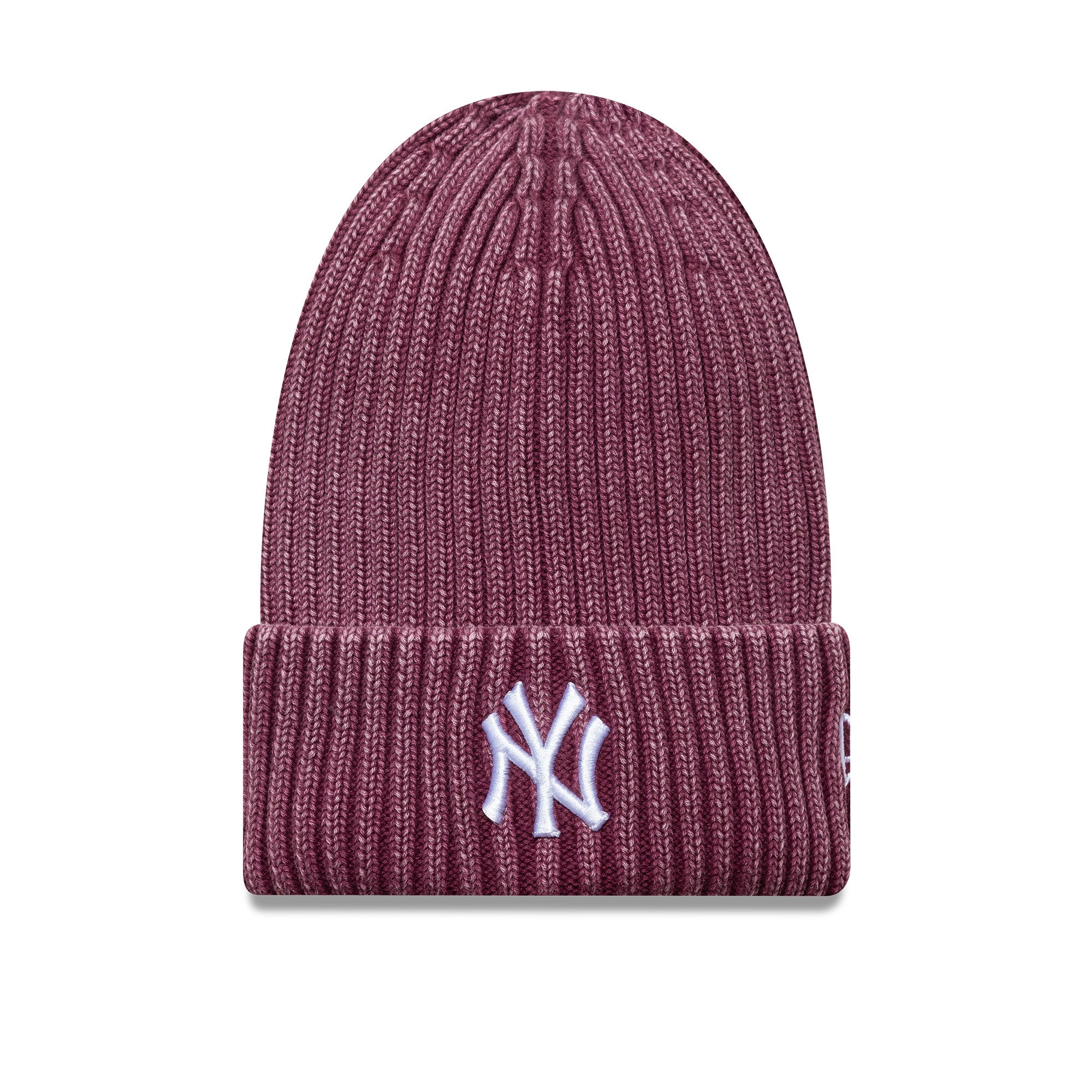 New Era - MLB Washed Beanie - New York Yankees - Dark Red - Headz Up 