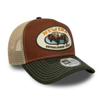 New Era - Animal Patch - Trucker Cap - Brown - Headz Up 