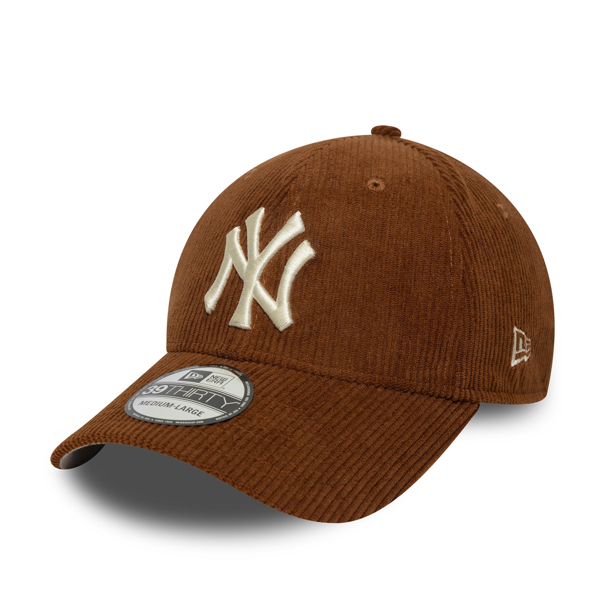 New Era - 39THIRTY - CORD - New York Yankees - Brown - Headz Up 