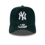 New Era - New York Yankees - CORD - Trucker Cap - Dark Green - Headz Up 