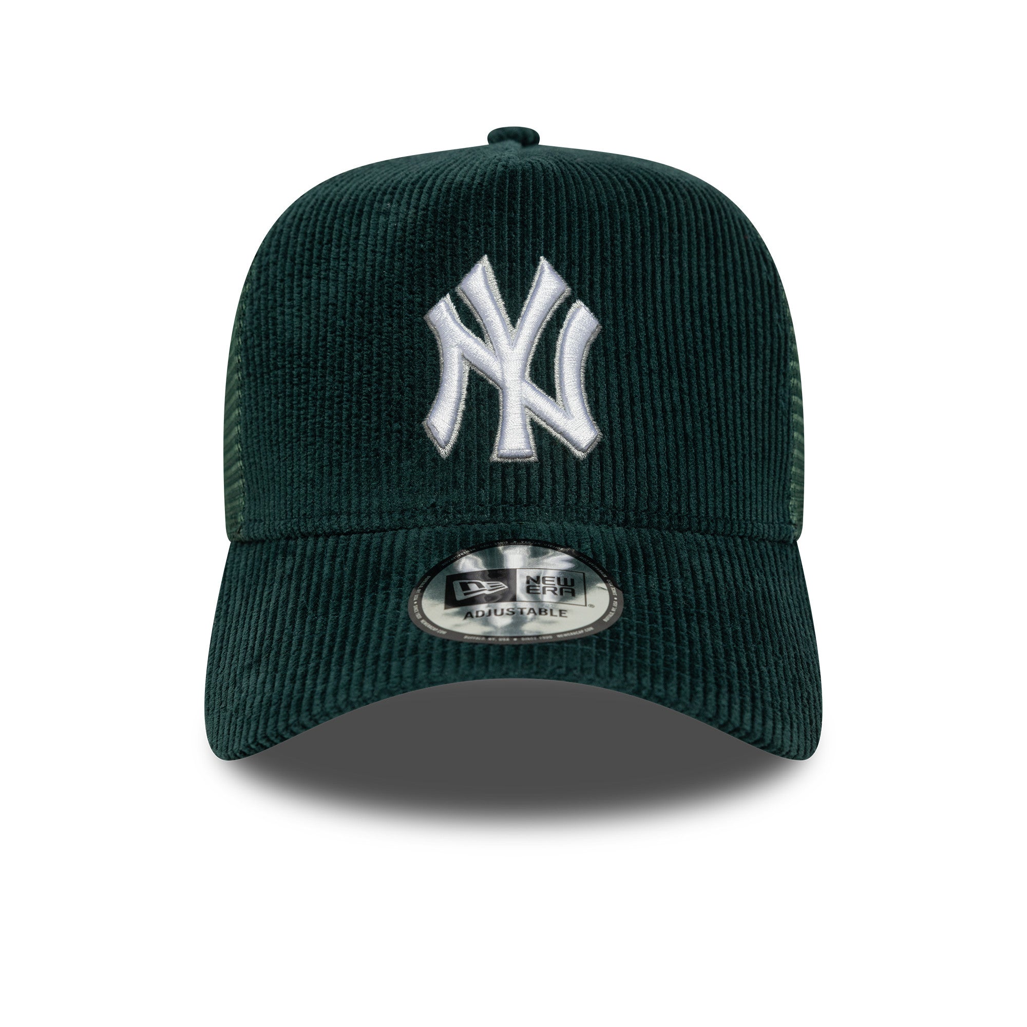 New Era - New York Yankees - CORD - Trucker Cap - Dark Green - Headz Up 