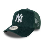 New Era - New York Yankees - CORD - Trucker Cap - Dark Green - Headz Up 