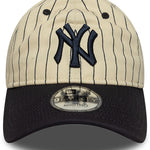 New Era - 9TWENTY - Pinstripe - New York Yankees - Off White/Navy - Headz Up 