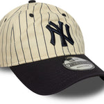 New Era - 9TWENTY - Pinstripe - New York Yankees - Off White/Navy - Headz Up 